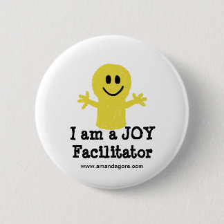 Ik ben Joy Facilitator Ronde Button 5,7 Cm