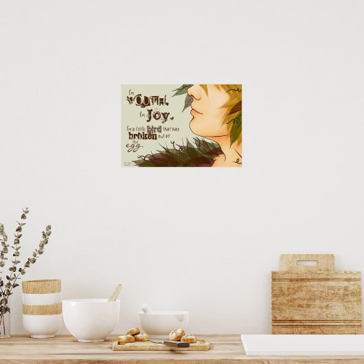 Ik ben Joy Poster (Keuken)