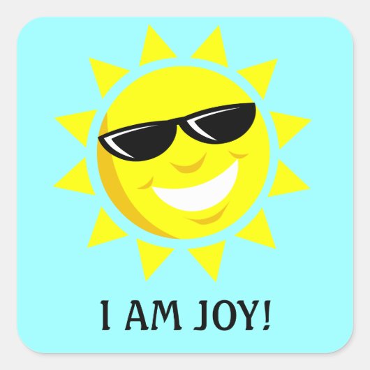 "IK BEN JOY!" sticker (Voorkant)