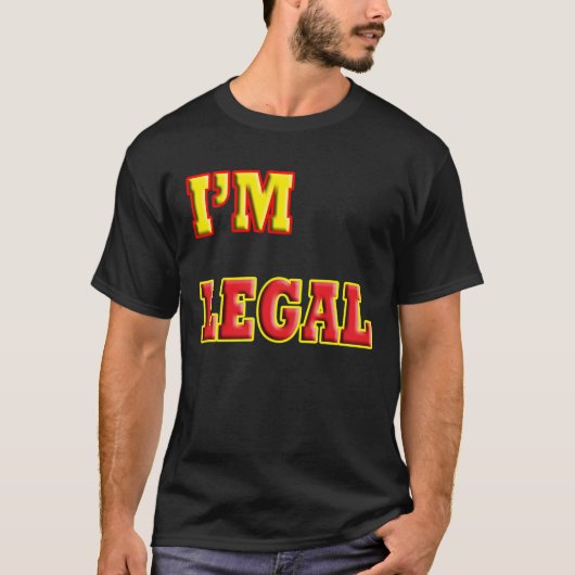 IK BEN JURIDISCH T-SHIRT (Voorkant)