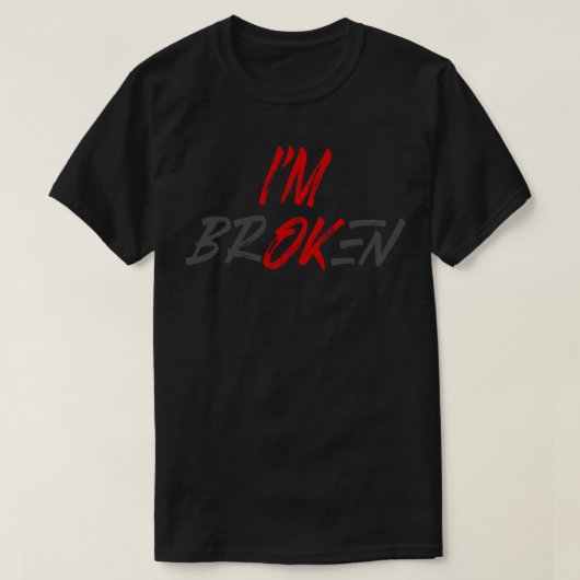 Ik ben kapot t-shirt (Design voorkant)
