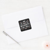 Ik ben Kenoff, Vierkante Sticker (Envelop)
