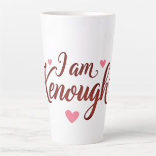Ik ben Kenough - Zelfliefde Valentijns Cadeau Latte Mok