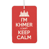 Ik ben Khmer dat ik geen kalm kan houden Luchtverfrisser (Voorkant)