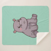 Ik ben kieskeurig sherpa deken (Voorkant (horizontaal))