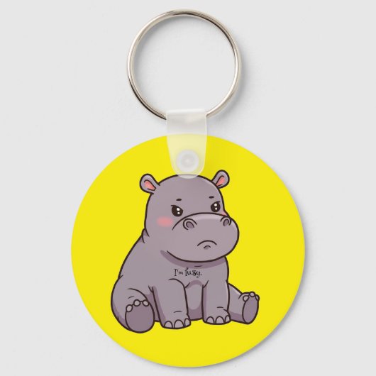 Ik ben kieskeurig sleutelhanger (Achterkant)