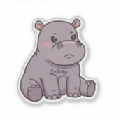 Ik ben kieskeurig sticker (Voorkant)