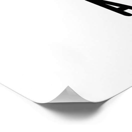 Ik ben Kinda A Fig Deal Funny Fruit Pun Poster (Hoek)