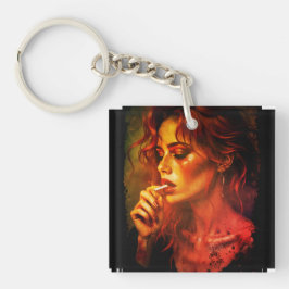 Ik ben klaar! Button Sleutelhanger