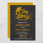 Ik ben klaar - Geel Kaart (Voorkant / Achterkant)