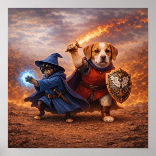 "Ik ben klaar, klaar!" Poster (Voorkant)