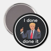 Ik Ben Klaar Magnet (Voorkant / Achterkant)