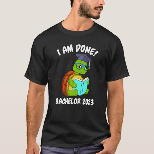 Ik ben klaar met Bachelor 2023 T-shirt (Voorkant)
