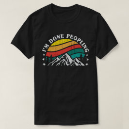 Ik ben Klaar met de  Zonnegebergte. T-shirt