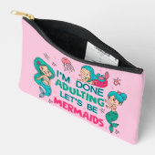 Ik ben klaar met zeemeerminnen etui (Open)