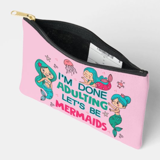 Ik ben klaar met zeemeerminnen etui (Open)