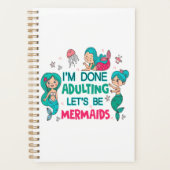 Ik ben klaar met zeemeerminnen planner (Voorkant)