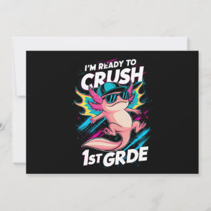 Ik ben klaar om 1e klas Axolotl terug school te ve Kaart