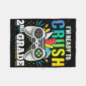 Ik ben klaar om 2e klas CK naar school te verplett Fleece Deken (Voorkant (Horizontaal))