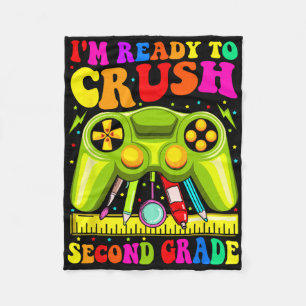 Ik ben klaar om 2e klas CK naar school videogame t Fleece Deken