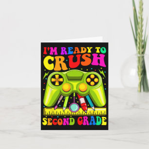 Ik ben klaar om 2e klas CK naar school videogame t Kaart