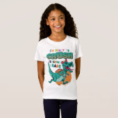 Ik ben klaar om 2e klas dinosaurus te vermorzelen  t-shirt (Voorkant volledig)