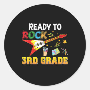 Ik ben klaar om 3de graad 3e terug naar school G t Ronde Sticker