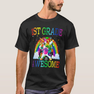 Ik ben klaar om 3rd grade Unicorn terug te slaan n T-shirt