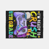 Ik ben klaar om 5e klas CK naar school te verplett Fleece Deken (Voorkant (Horizontaal))