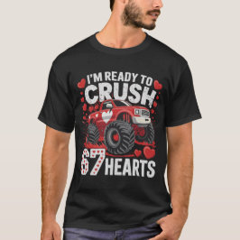 Ik ben klaar om 67 harten te verpletteren Jongens  T-shirt