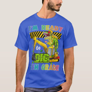 Ik ben klaar om 9 graden terug te dig naar de scho t-shirt