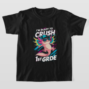 Ik ben klaar om de 1e klas Axolotl terug naar scho T-shirt