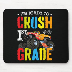 Ik ben klaar om de 1e klas jongens monstertruck Ck Muismat