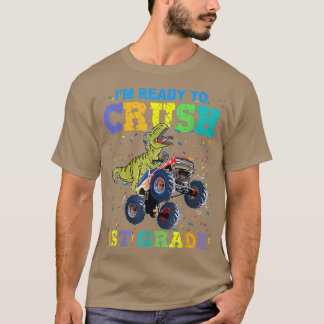 Ik ben klaar om de 1ste grade Dinosaur Monster Tru T-shirt