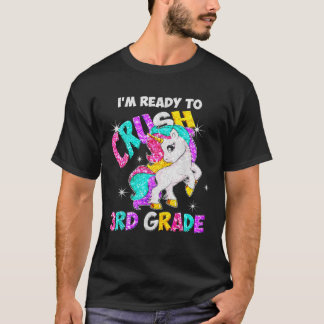 Ik ben klaar om de 3D-graad T-Unicorn terug te bre T-shirt