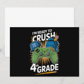 Ik ben klaar om de 4e klas te kraken Terug naar sc Kaart (Voorkant / Achterkant)