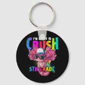 Ik ben klaar om de 5de grade Axolotl terug te bren Sleutelhanger (Voorkant)