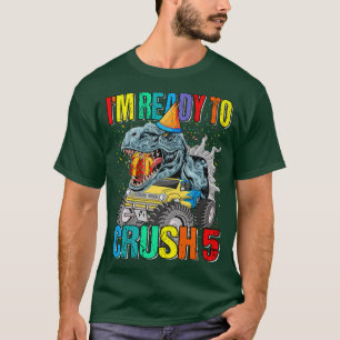 Ik ben klaar om de 5de verjaardag te vieren. t-shirt