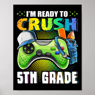 Ik ben klaar om de 5e klas te kraken Ck naar schoo Poster