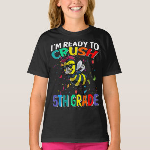 Ik ben klaar om de bijen van de vijfde klas terug  t-shirt