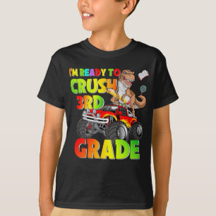 Ik ben klaar om de derde klas van de Dinosaur voor T-shirt