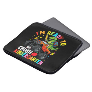 Ik ben klaar om de eerste dag van de kleuterschool laptop sleeve