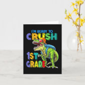 Ik ben klaar om de eerste graads dinosaurussen Kin Kaart (Gele Bloem)