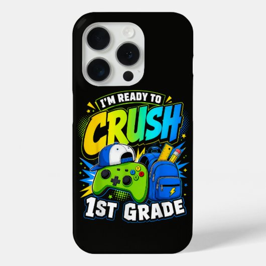 Ik ben klaar om de eerste klas te verpletteren Ter Case-Mate iPhone Case (Achterkant)