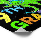 Ik ben klaar om de Kinder dinosaurus van de 9e kla Poster (Hoek)