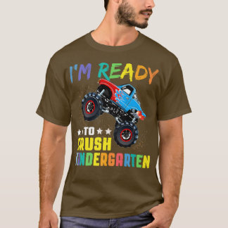 Ik ben klaar om de Kindergarten-monster terug te t T-shirt