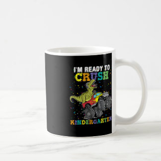 Ik ben klaar om de Kindergarten Monster Truck Dino Koffiemok