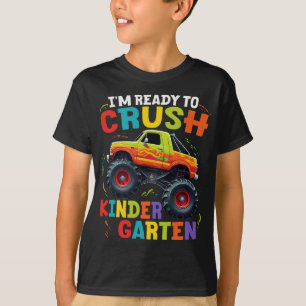 Ik ben klaar om de Kindergarten Monster Truck te s T-shirt