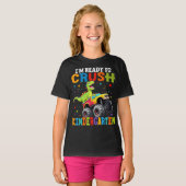 Ik ben klaar om de Kindergarten T Rex Dinosaur te T-shirt (Voorkant volledig)