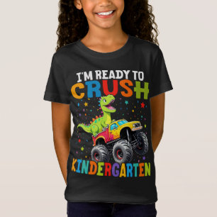Ik ben klaar om de Kindergarten T Rex Dinosaur te  T-shirt